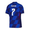 Maillot de Supporter Croatie Majer 7 Extérieur Euro 2024 Pour Enfant